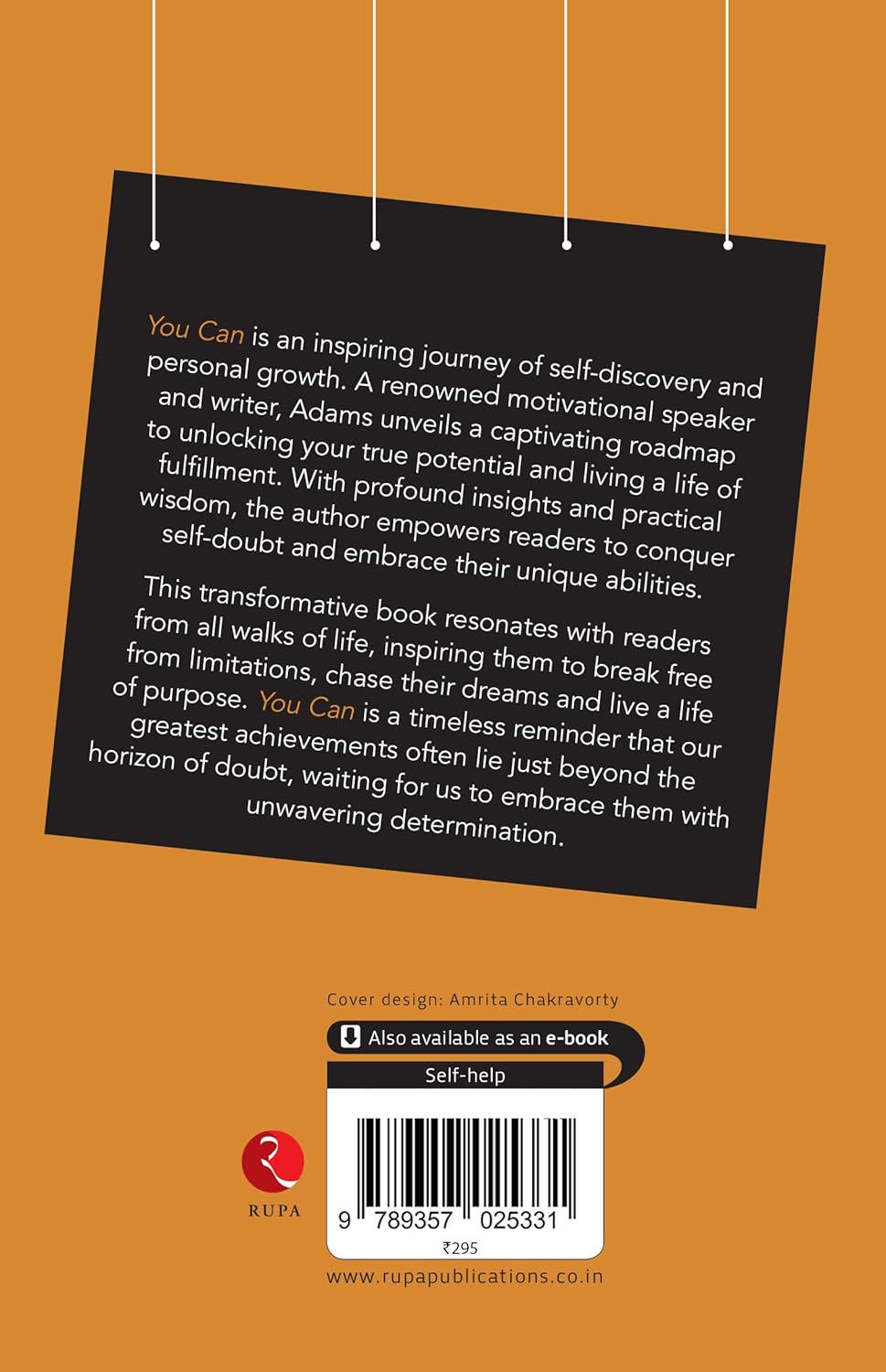 You Can by George Matthew Adams - Non Fiction Self-Help Paperback - full book view