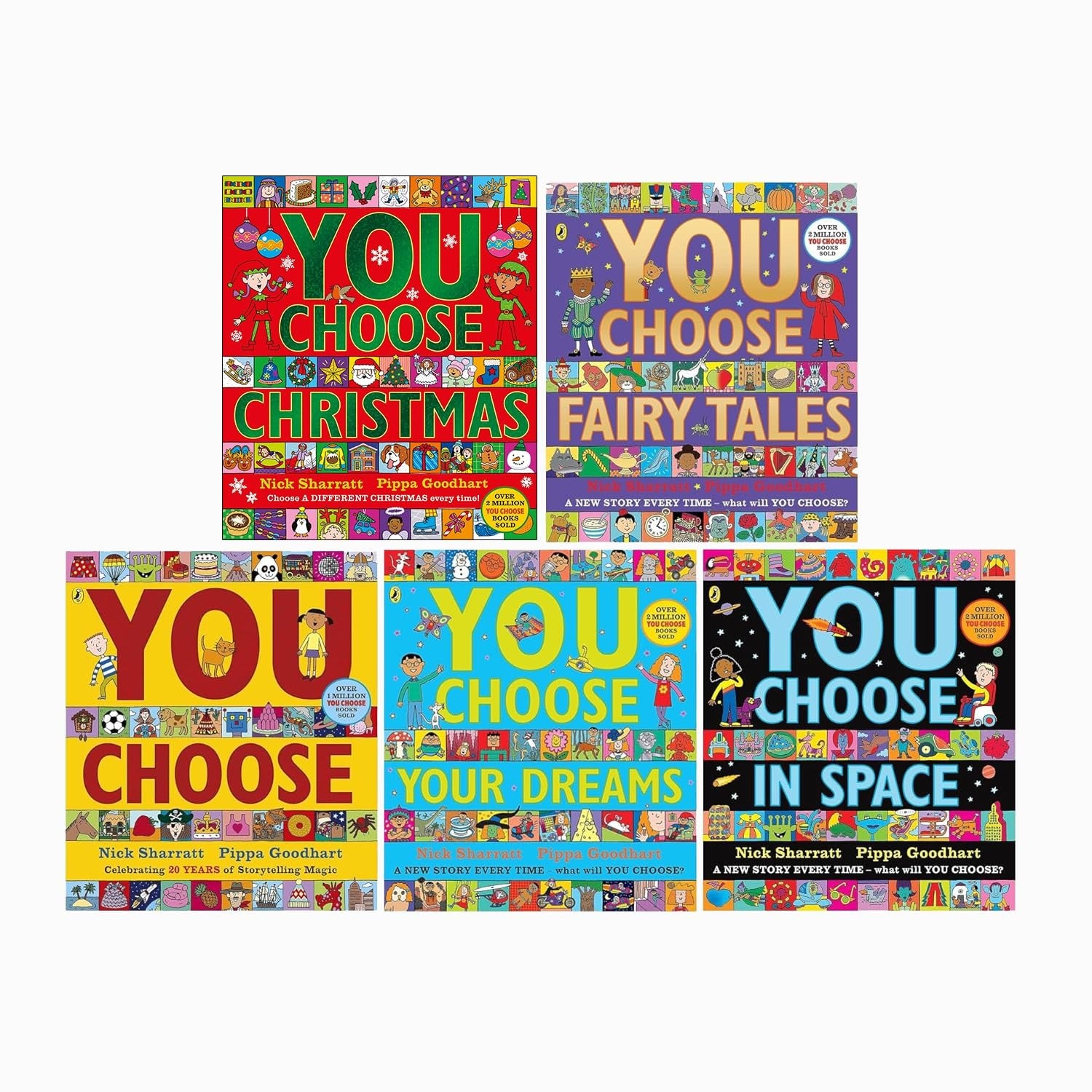 You Choose Series by Pippa Goodhart - 5 Books Collection Set - Paperback - Ages 3-7