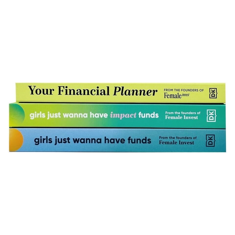 Your Financial Planner: Review, Plan, Reflect by Female Invest - interactive financial planning journal, part of 3 book set