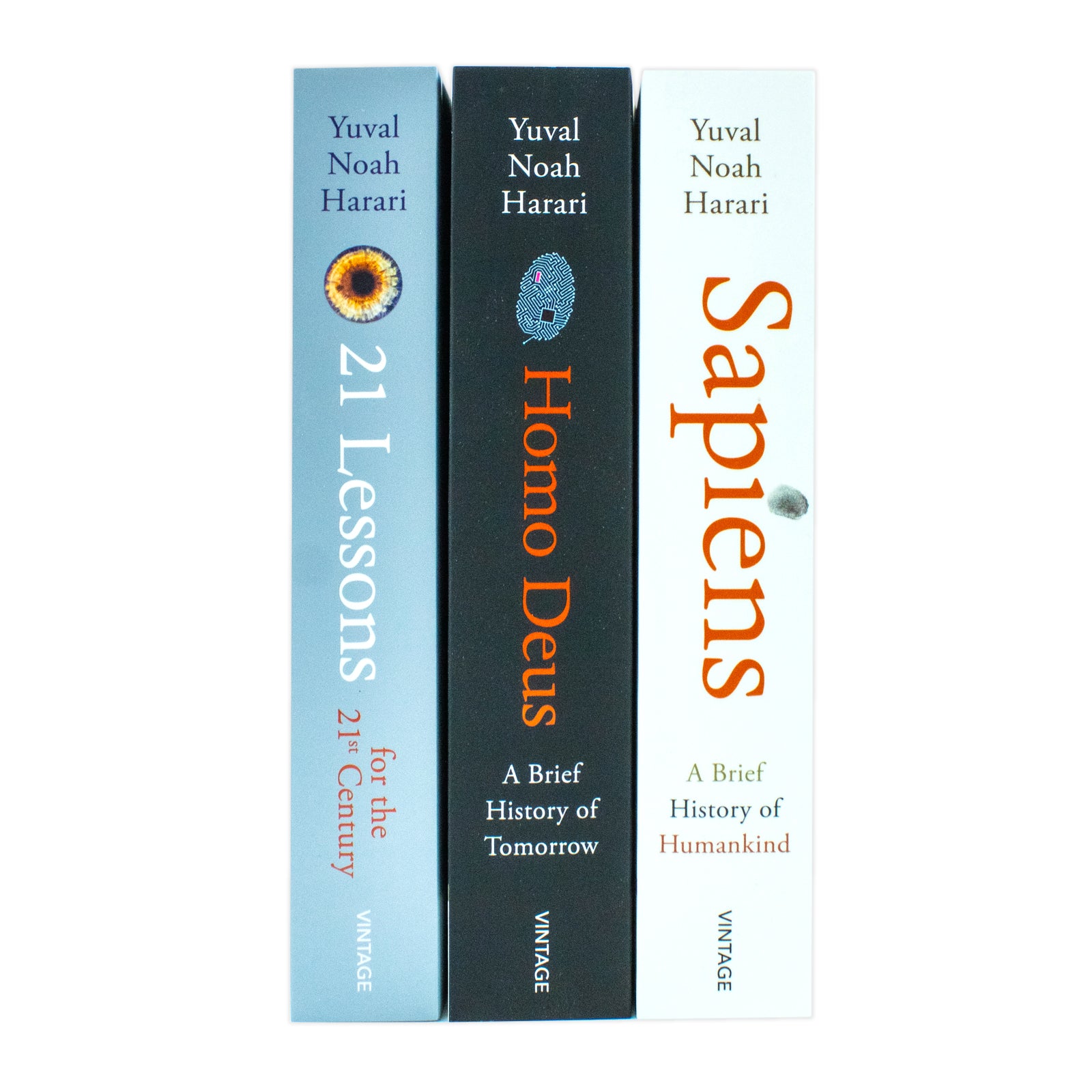 Yuval Noah Harari 3 Books Collection Set - Sapiens, Homo Deus, 21 Lessons - Paperback Non-Fiction