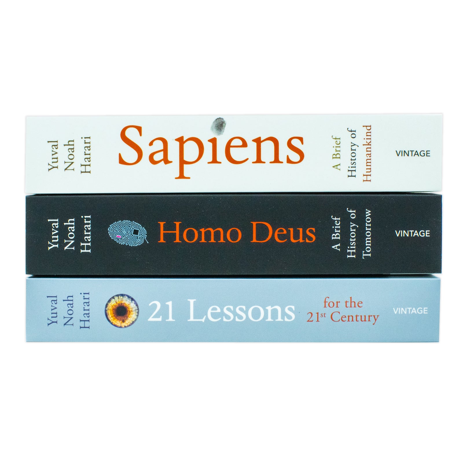 Yuval Noah Harari 3 Books Collection Set - Sapiens, Homo Deus, 21 Lessons - Paperback Non-Fiction