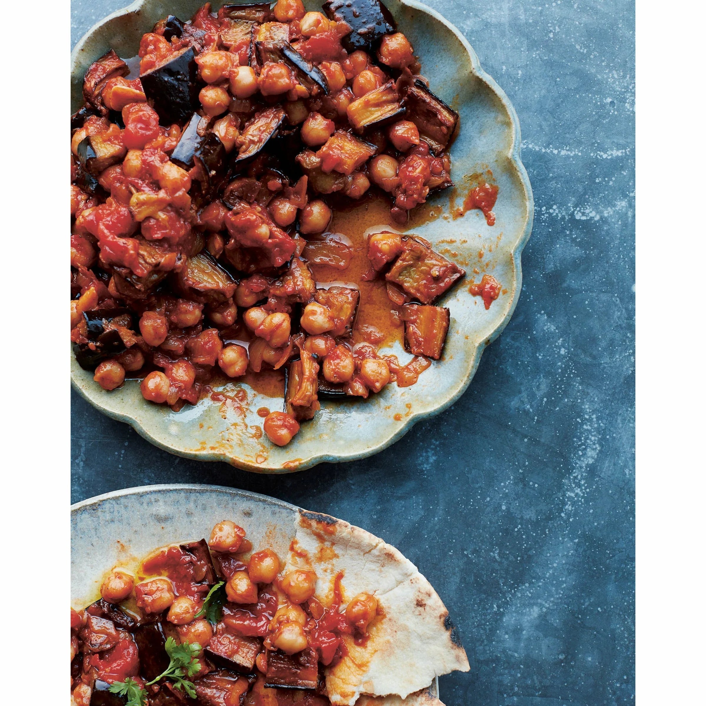 Zaitoun by Yasmin Khan - inside page showing Palestinian recipe and photography