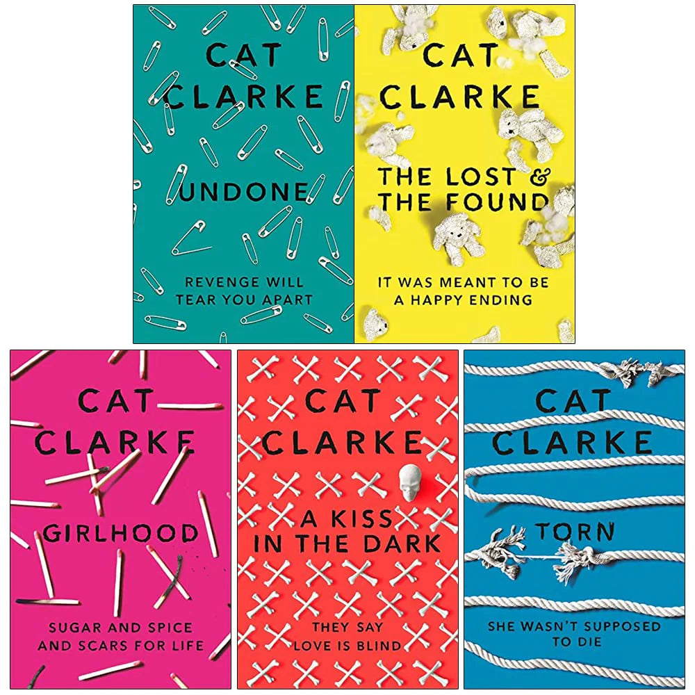 Zoella Book Club by Cat Clarke 5 Books Collection Set cover detail - Young Adult Paperback book set