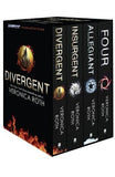 Divergent Series Box Set (books 1-4 plus World of Divergent) Insurgent Paperback - Lets Buy Books