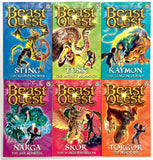 Beast Quest Series 3 The Dark Realm 6 Books Collection Set (Books 13-18) - Lets Buy Books