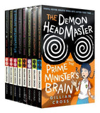 Demon Headmaster Series 8 Books Collection Set by Gillian Cross (Prime Minister's Brain) - Lets Buy Books