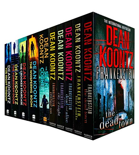 Dean Koontz Frankenstein & Jane Hawk Series Collection 10 Books Set Paperback - Lets Buy Books