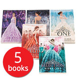 Kiera Cass: The Selection Collection - 5 Books Paperback ( The Selection, Elite, The One ) - Lets Buy Books
