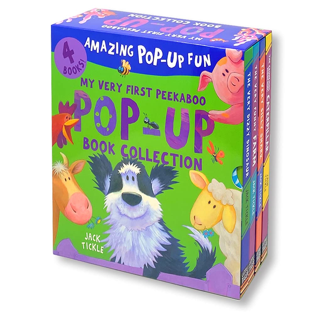 My Very First Peekaboo Pop-Up Book Collection 4 Books Box Set Board book - Lets Buy Books