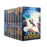 Rick Riordan Trials of Apollo & Magnus Chase Series 8 Book Set Collection Paperback - Lets Buy Books