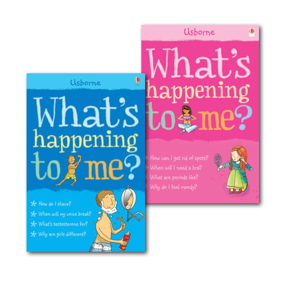 Collection of What's Happening to Me? (Facts of Life), (Girls Edition & Boy) Paperback - Lets Buy Books