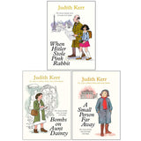 Judith Kerr Collection 3 Books Set (When Hitler Stole Pink Rabbit, Bombs on Aunt Dainty) - Lets Buy Books