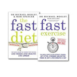 The Fast Diet Exercise 2 Books Collection Set By Michael Mosley (Fast Exercise, Fast Diet) - Lets Buy Books