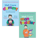 Matt Coyne 2 Books Collection Set (Man vs Toddler, Trials and Triumphs of Toddlerdom) - Lets Buy Books