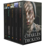 Major Works of Charles Dickens 5 Books Collection Boxed Set (Hard Times)Paperback - Lets Buy Books