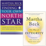 Martha Beck 2 Books Collection Set Finding Your Own North Star, Way Integrity Paperback - Lets Buy Books