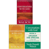 Conversations with God Neale Donald Walsch 3 Books Collection Set Paperback - Lets Buy Books