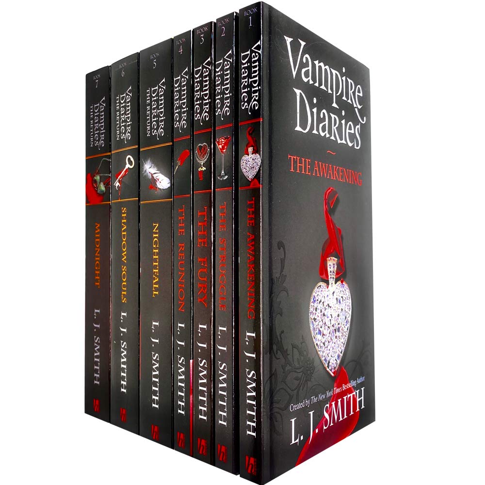 Vampire Diaries the Awakening & the Return 7 Books Collection Set by L. J. Smith - Lets Buy Books