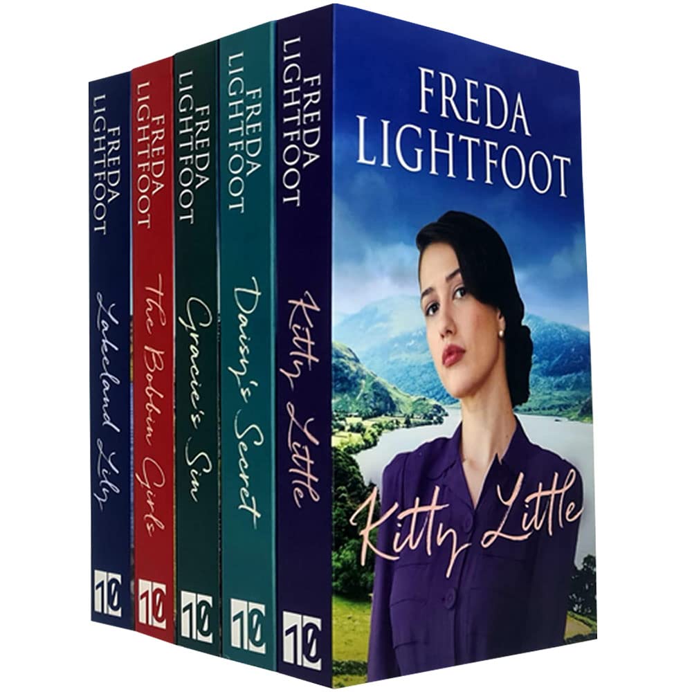 Lakeland Sagas Series 5 Books Collection Set By Freda Lightfoot Kitty Little, Daisy's Secret - Lets Buy Books