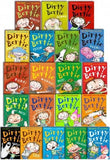 Dirty Bertie Series 1 and 2 Collection By David Roberts 20 Books Set Pack Paperback - Lets Buy Books