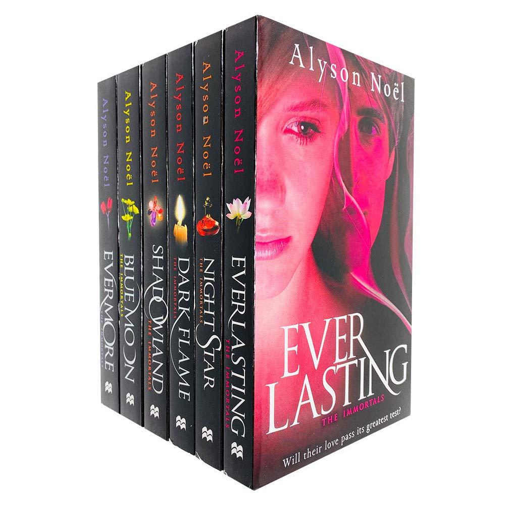 The Immortals Series 6 Books Collection Set Pack (Everlasting, Dark Flame) Paperback - Lets Buy Books