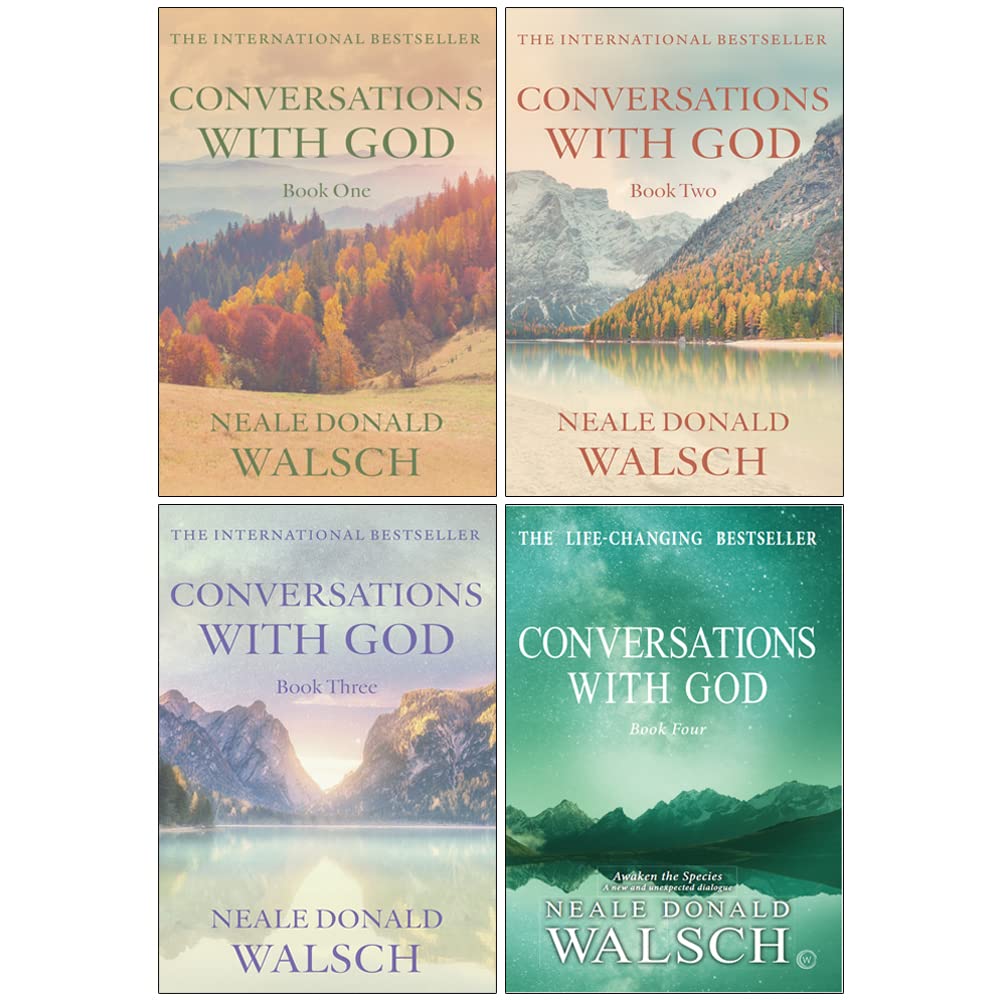 Conversations with God Series Books 1 - 4 Collection Set by Neale Donald Walsch - Lets Buy Books