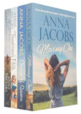 Anna Jacobs Collection 4 Books Set, Moving On, Change of Season, Tomorrow's Path - Lets Buy Books