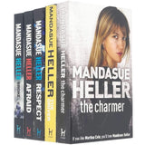 Mandasue Heller 5 Books Collection Set (The Charmer, Driver, Respect, Afraid, Broke) - Lets Buy Books