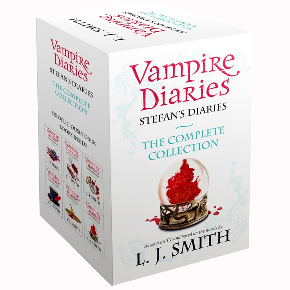 Vampire Diaries Stefan's Diaries The Complete Collection Books 1-6 Box Set by L. J. Smith - Lets Buy Books