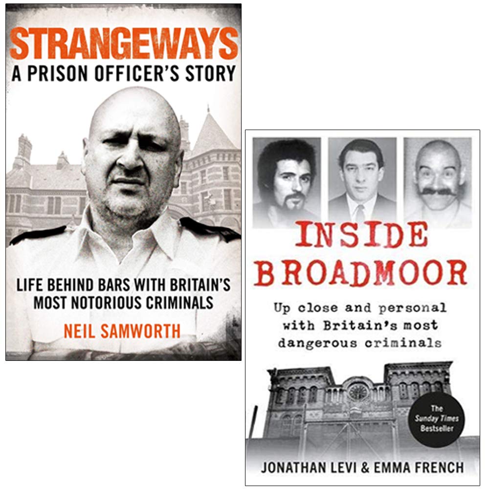 Strangeways By Neil Samworth & Inside Broadmoor By Jonathan Levi 2 Books Set - Lets Buy Books