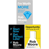 Rob Moore 3 Books Collection Set (I'm Worth More, Opportunity & More) | Paperback - Lets Buy Books