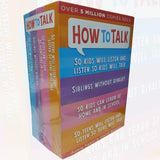 How to Talk So Kids Teens Collection 4 Books Set By Adele Faber & Elaine Mazlish Pack