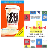 Tim Harford 2 Books Collection Set (Undercover Economist & Fifty Things) Paperback - Lets Buy Books