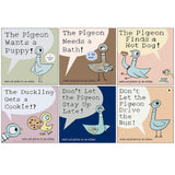 Don't Let the Pigeon Series 6 Books Collection Set by Mo Willems Paperback - Lets Buy Books