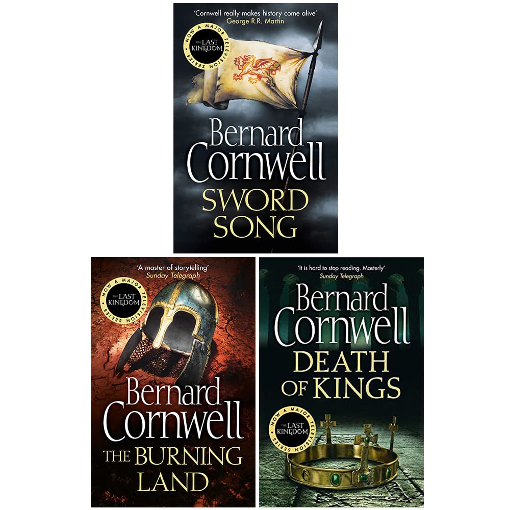 The Last Kingdom Saxon Tales Series 4-6 Books Collection Set By Bernard Cornwell - Lets Buy Books