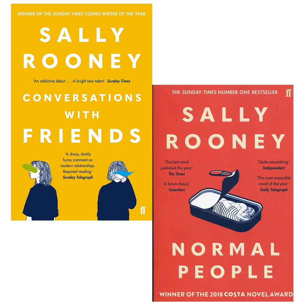 Sally Rooney 2 Books Collection Set (Conversations with Friends & Normal People) - Lets Buy Books