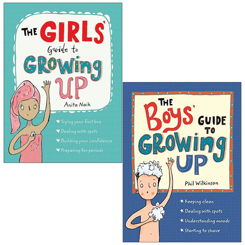 The Girls Guide to Growing Up, The Boys Guide Growing Up 2 Books Collection Set - Lets Buy Books