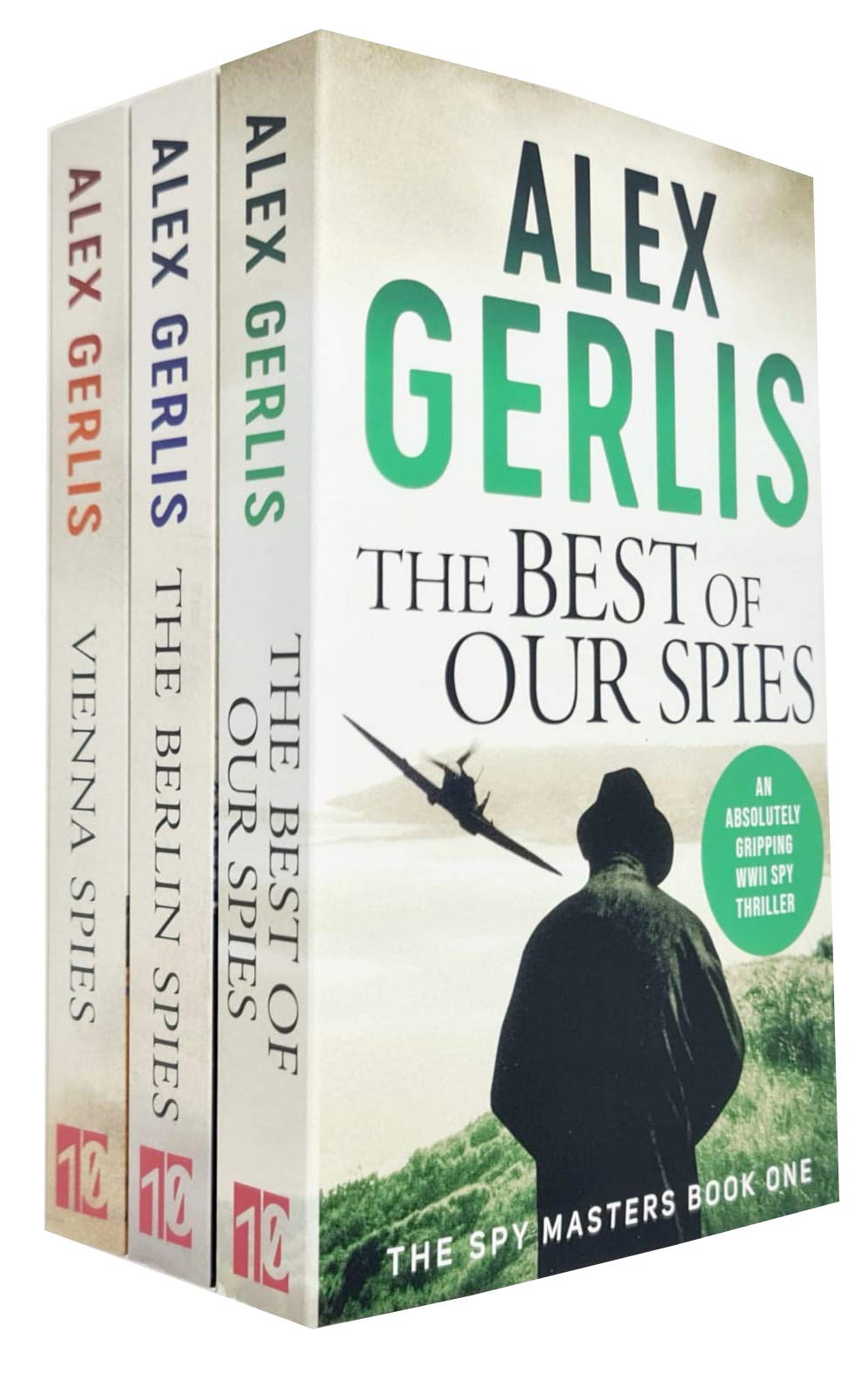 Alex Gerlis Spy Masters Series 3 Books Collection Set. The Berlin Spies, Vienna Spies - Lets Buy Books