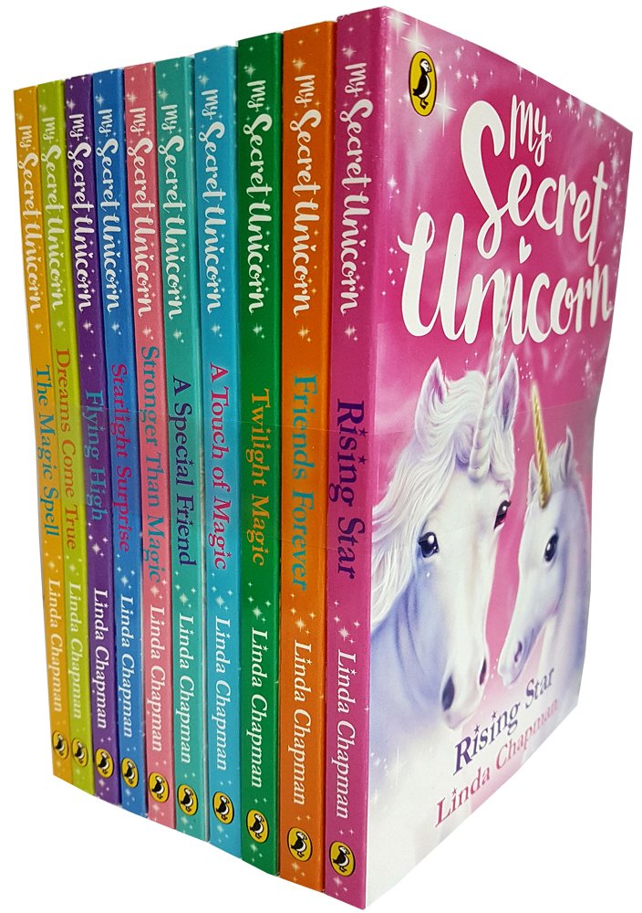 My secret unicorn Series linda chapman Collection 10 Books Set (Rising Star) Paperback - Lets Buy Books