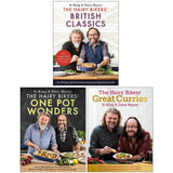 The Hairy Bikers Collection 3 Books Set (British Classics, One Pot Wonders, Great Curries) - Lets Buy Books
