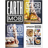 MOB Series Collection 4 Books Set By Ben Lebus ( Mob Kitchen, Earth MOB, & More )