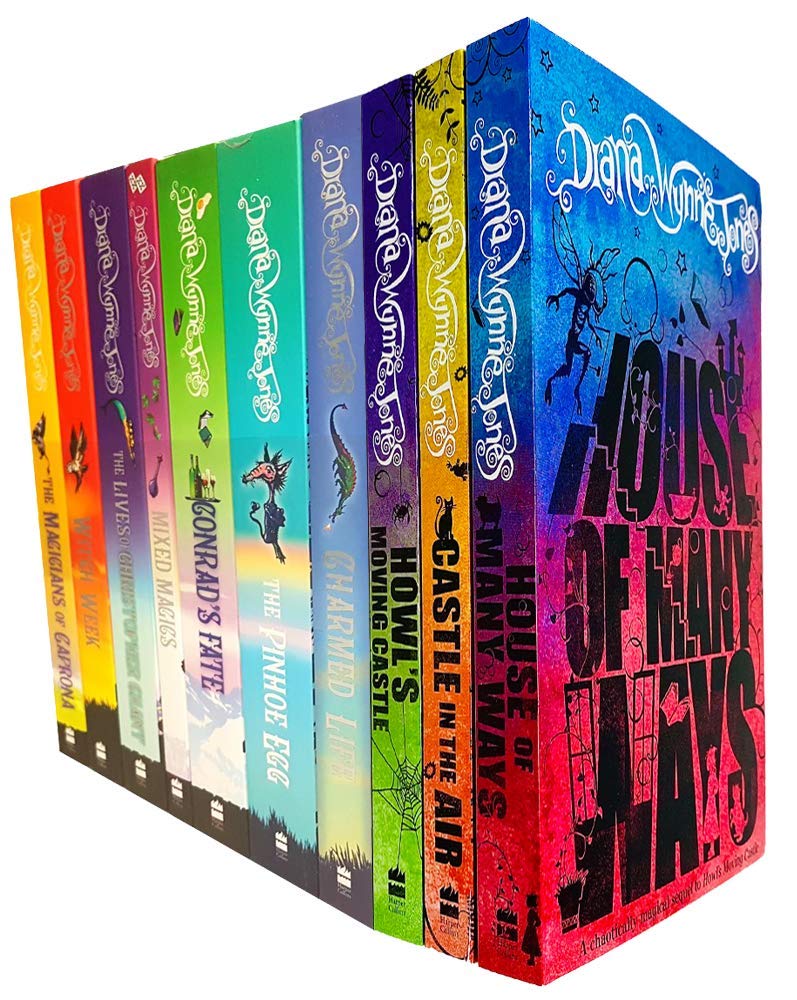 Chrestomanci Series & Howl's Moving Castle Series 10 Books Collection Set Paperback - Lets Buy Books