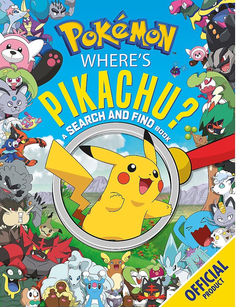 Pokémon Search and Find 4 Books Collection Set, Search and Find Welcome to Alola - Lets Buy Books