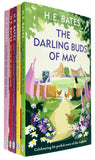 H E Bates The Larkin Family Series 5 Books Collection Set Darling Buds of May Paperback - Lets Buy Books