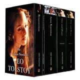 The Complete Novels of Leo Tolstoy Classic Stories 5 Books Collection Box Set Resurrection