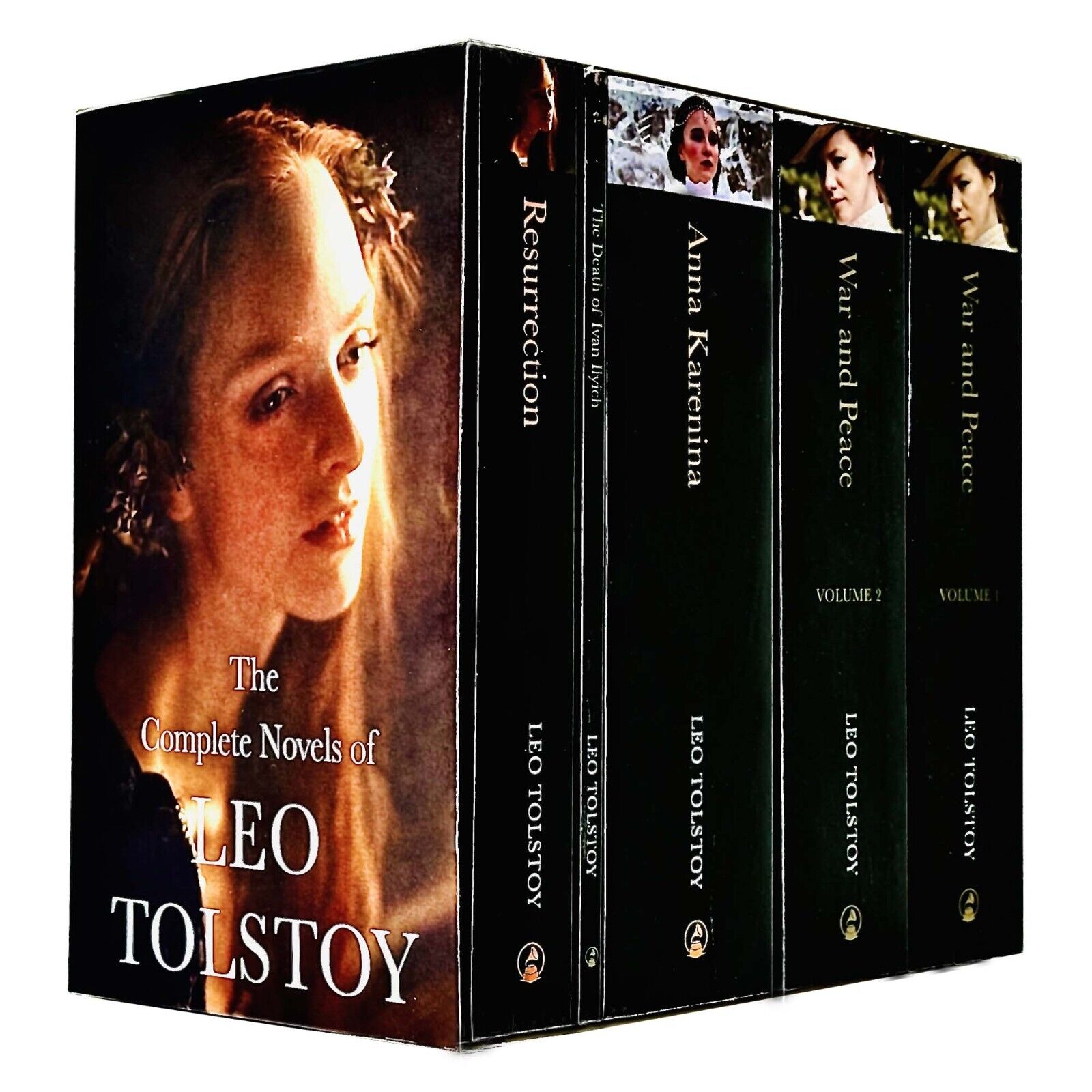 The Complete Novels of Leo Tolstoy Classic Stories 5 Books Collection Box Set Resurrection - Lets Buy Books