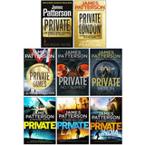 James Patterson Private Series 1-8 Books Collection Set (Private, Private London, Games) - Lets Buy Books