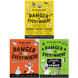 The Danger is Everywhere Collection Series 3 Books Set by David O'Doherty Paperback - Lets Buy Books