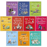 Happy Families Collection 10 Books Set by Allan Ahlberg Mr Biff the Boxer Paperback - Lets Buy Books