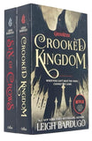 Leigh Bardugo Six of Crows Series Collection 2 Books Set Crooked Kingdom - Lets Buy Books